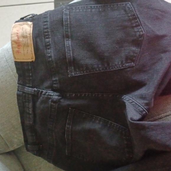 Heyfanee Mens Slim Fit Casual Stretch Black Jeans - Picture 5 of 6